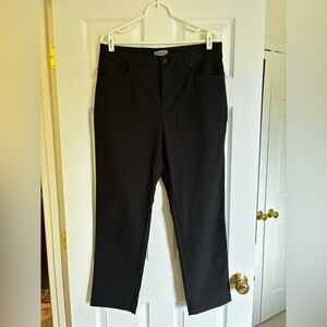 Men's Black Performance Athletic Fit Pants